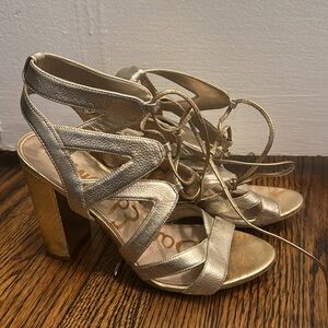 Sam Edelman Gold Heels